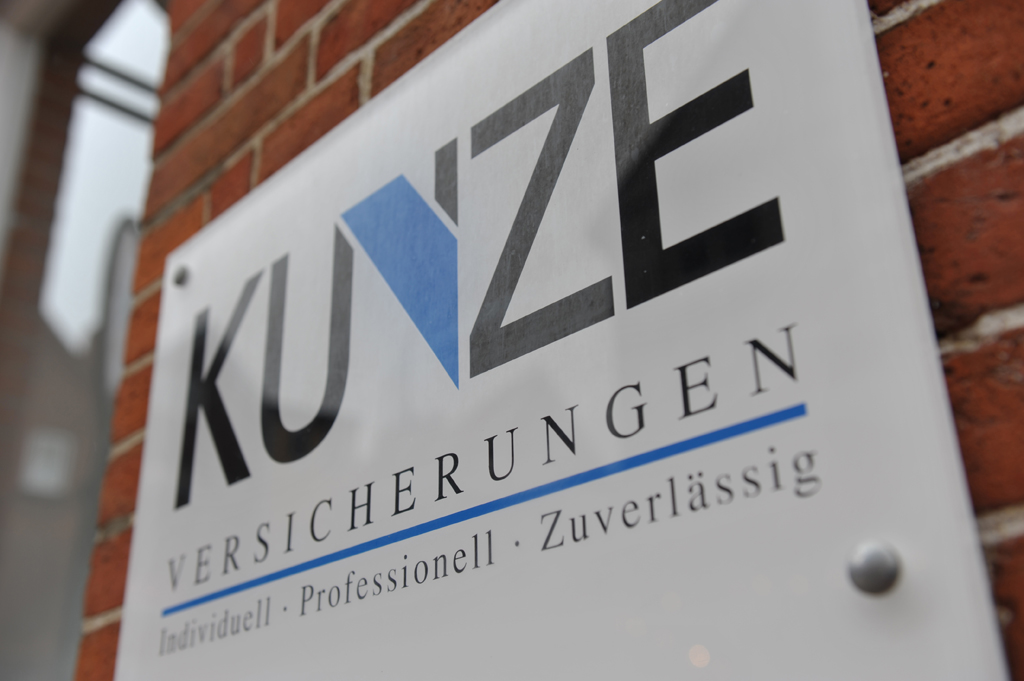 Firmenschild Karl Kunze OHG